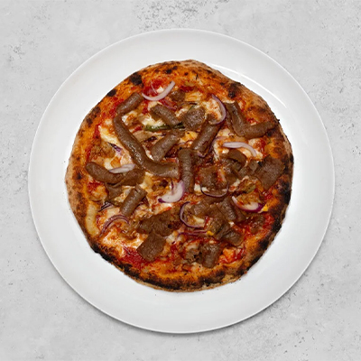  Tasty Doner Pizza Served in Masti Restaurant, Dalkeith, Edinburgh. 